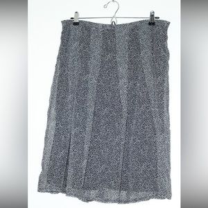 Pierre Cardin PolkaDots Skirt Sz 36